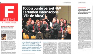 Las Provincias Certamen Altea NBM